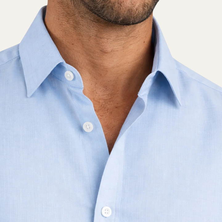 The Rockwell Men’s Slim Fit Summer Dress Shirt