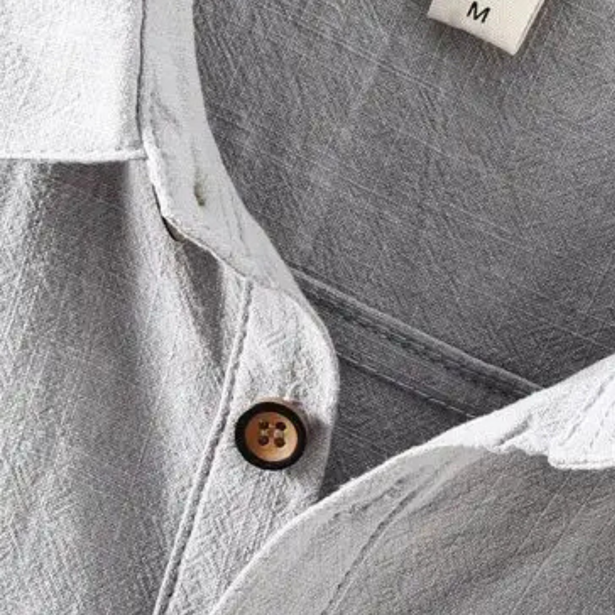 The Montrose Ridge Men’s Short Sleeve Linen Casual Polo Shirt