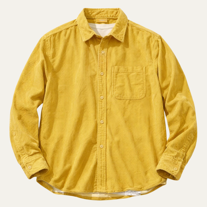 The Padova Men’s Vintage Thick Corduroy Shirt