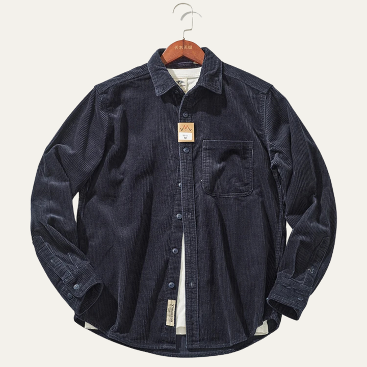 The Padova Men’s Vintage Thick Corduroy Shirt