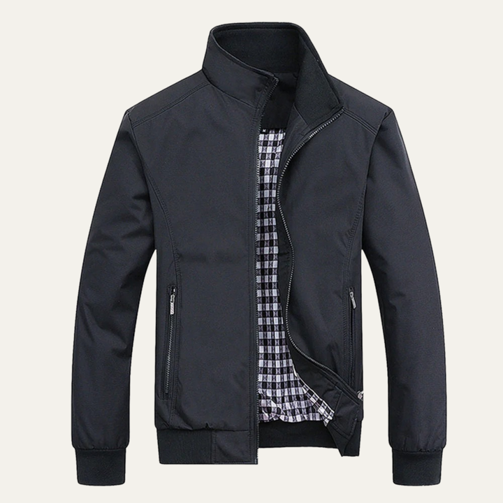 The Chesterfield Men’s Casual Lightweight Bomber Zip Up Jacket