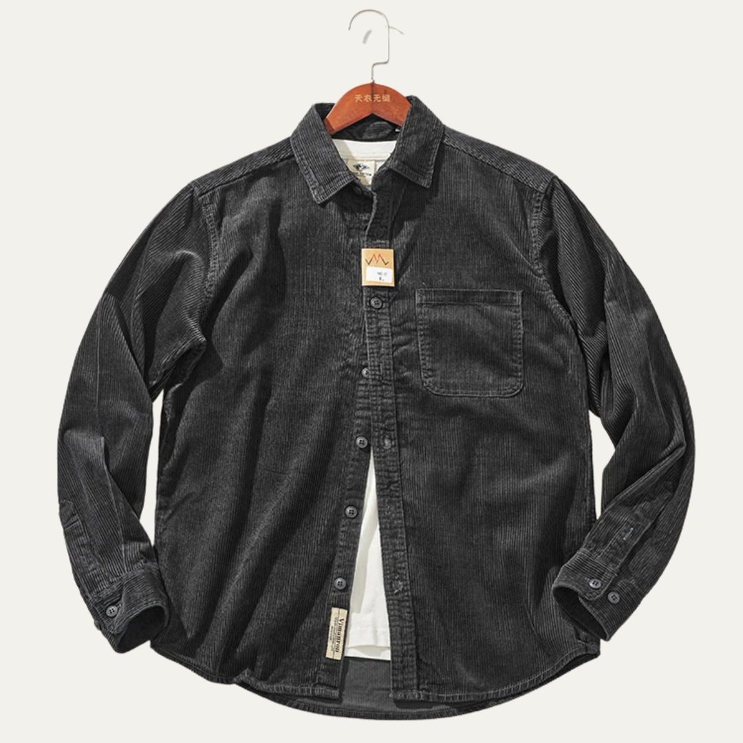 The Padova Men’s Vintage Thick Corduroy Shirt