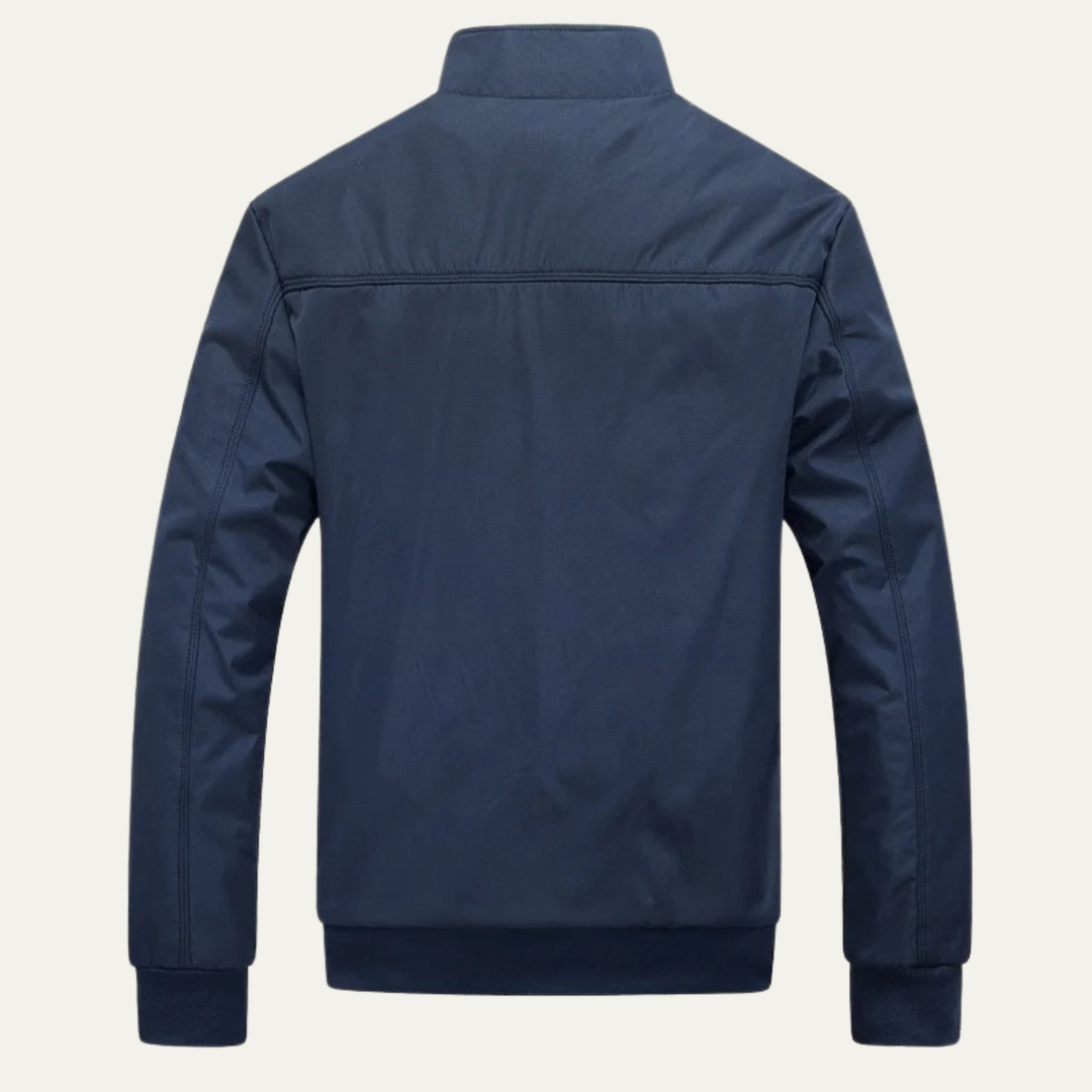 The Chesterfield Men’s Casual Lightweight Bomber Zip Up Jacket