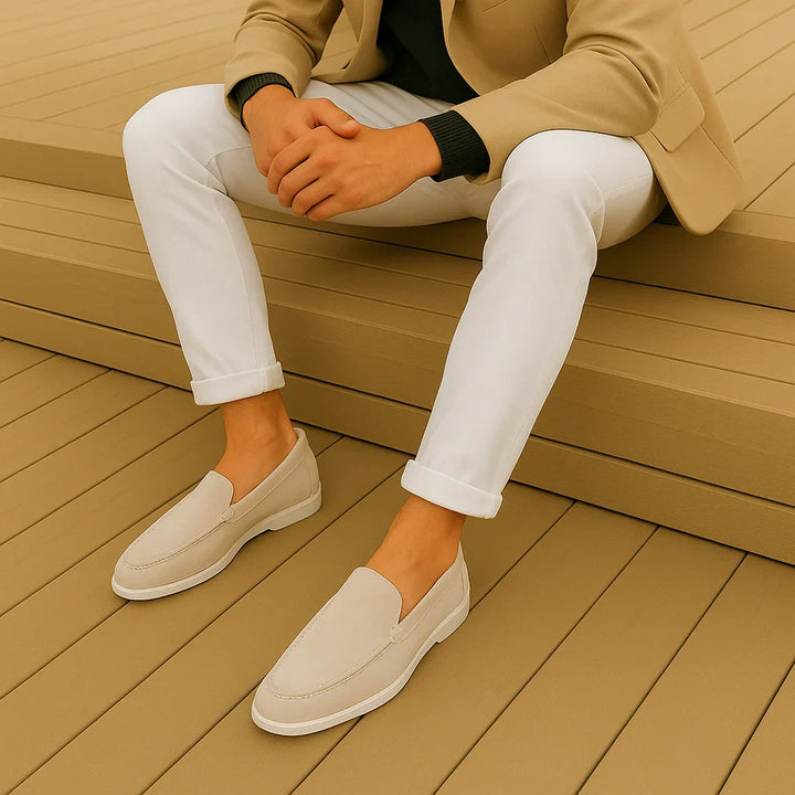 The Sanremo Men's Premium Suede Casual Slip On Loafers