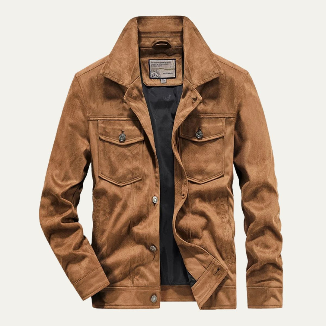 The Vintage Cotton Cargo Jacket for Men — Lightweight Outdoor Style