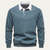 The Marlowe Men’s Casual Smart Polo Collar Sweater