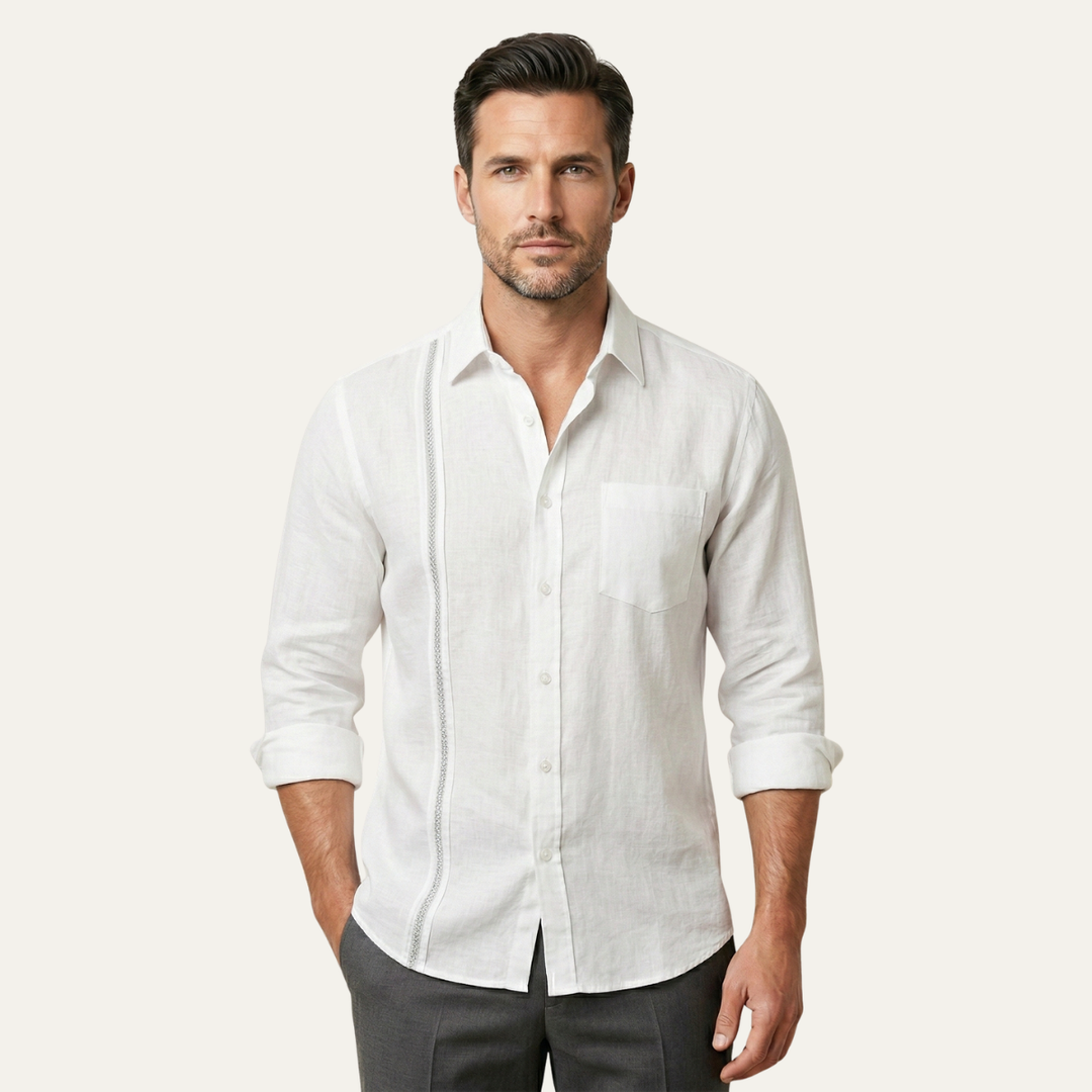 The Ridgehaven Men’s Button Up Casual Beach Shirt