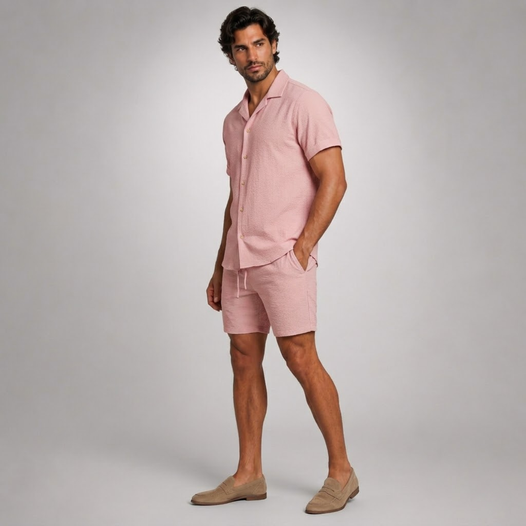 The Corsica Set – Summer Shirt & Pants for Men