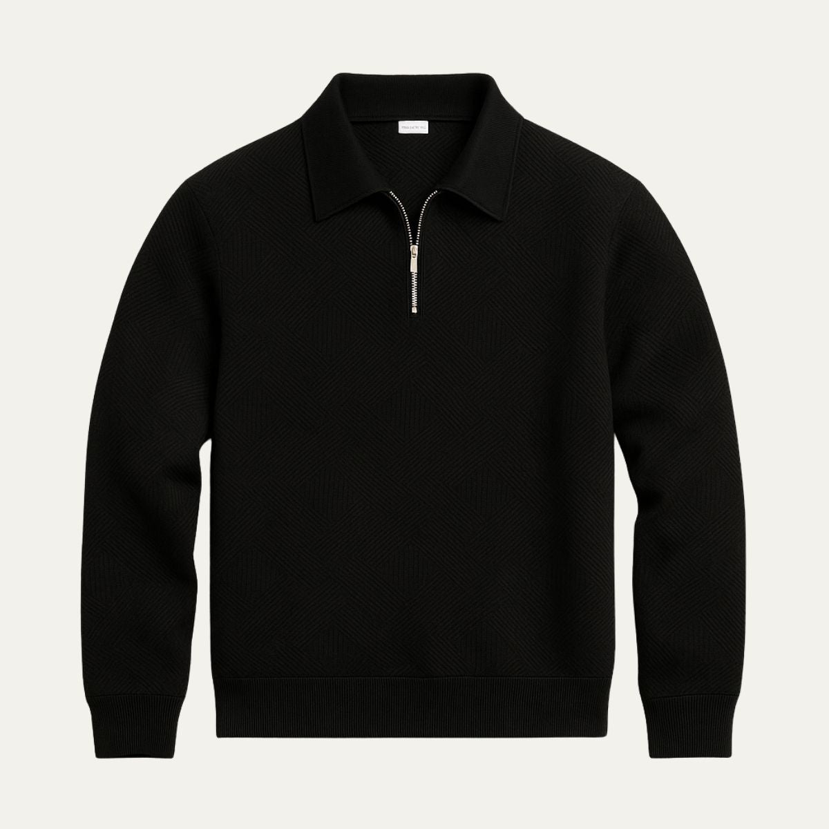 The Wexham Knit Quarter Zip Sweater for Men