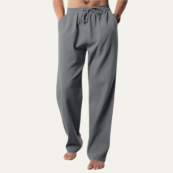 The Larkspur Men’s Hemp Breathable Straight Leg Pants