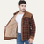 The Verbania Men’s Check Plaid Fleece Lined Flannel Jacket