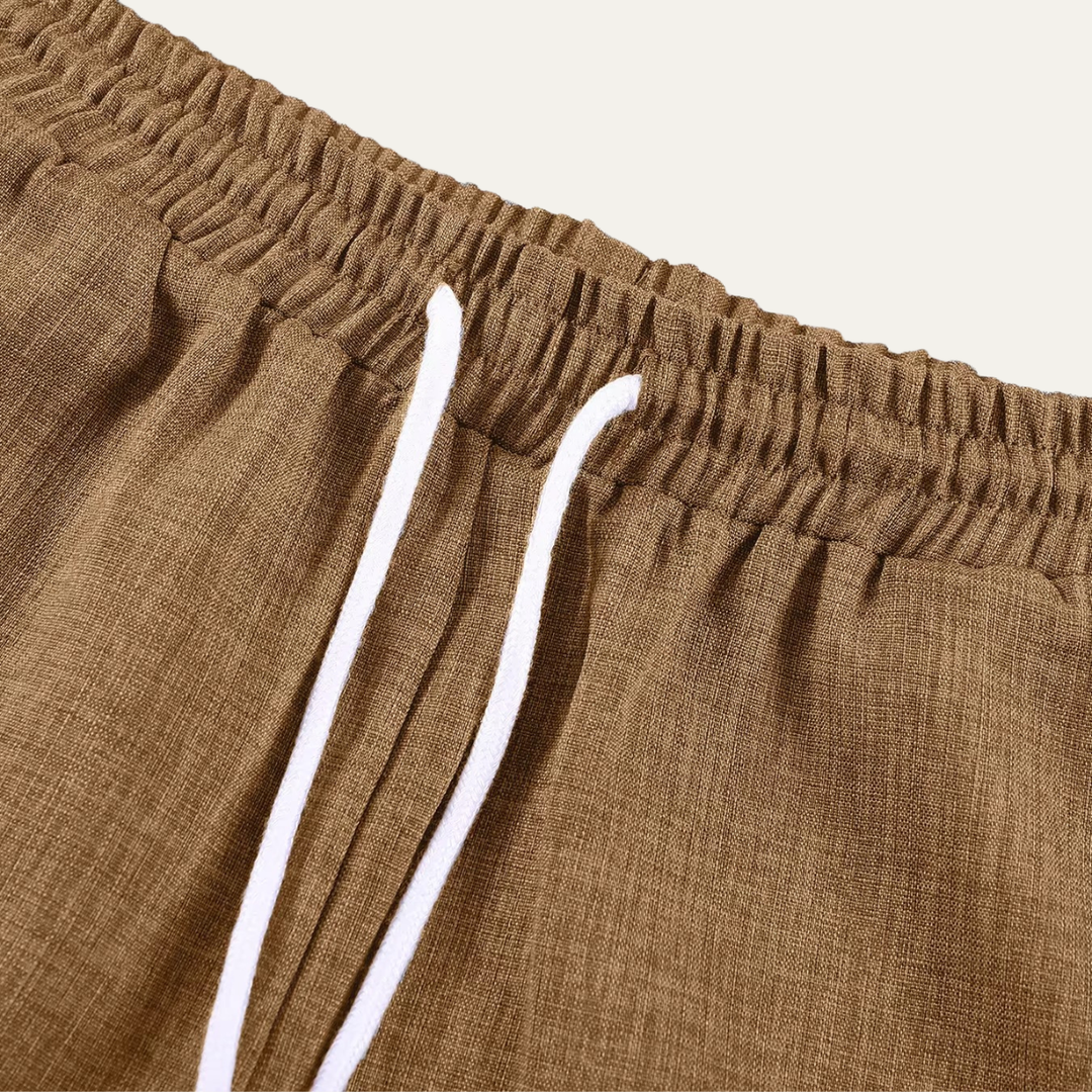 The Mayfield Men’s Linen Matching Set