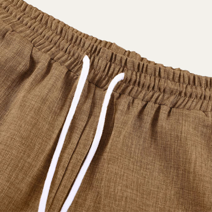 The Mayfield Men’s Linen Matching Set
