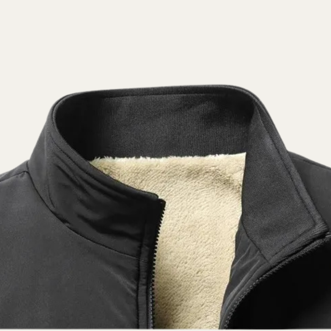 The Ashenford Men’s Stand Collar Lightweight Zip Up Coat