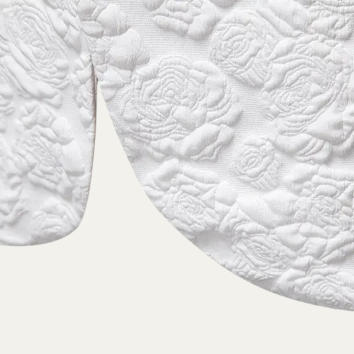 The Ceccano Men’s Casual Textured Rose Pattern Slim Fit Blazer