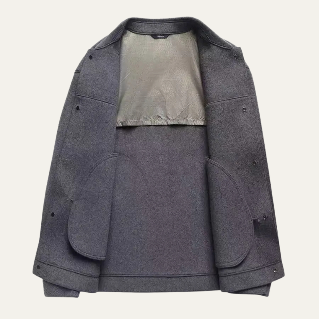 The Silverhaven – Men’s Smart Tailored Overcoat