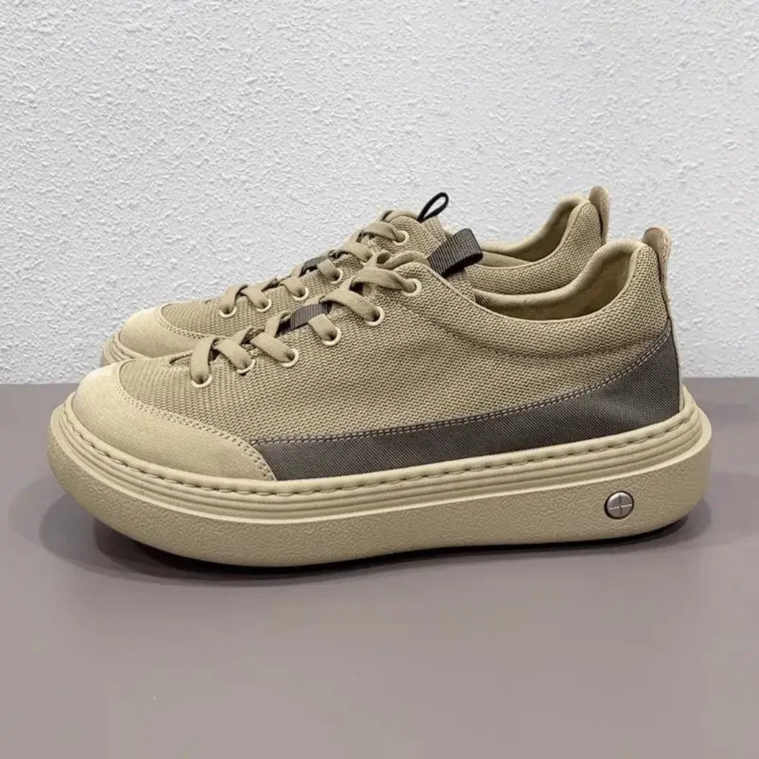 The Valencia Men’s Sole Low Top Canvas Casual Sneakers