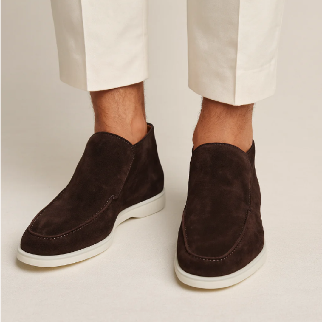 The Edinburgh Men’s Classic Smart Casual Slip On Suede Loafers