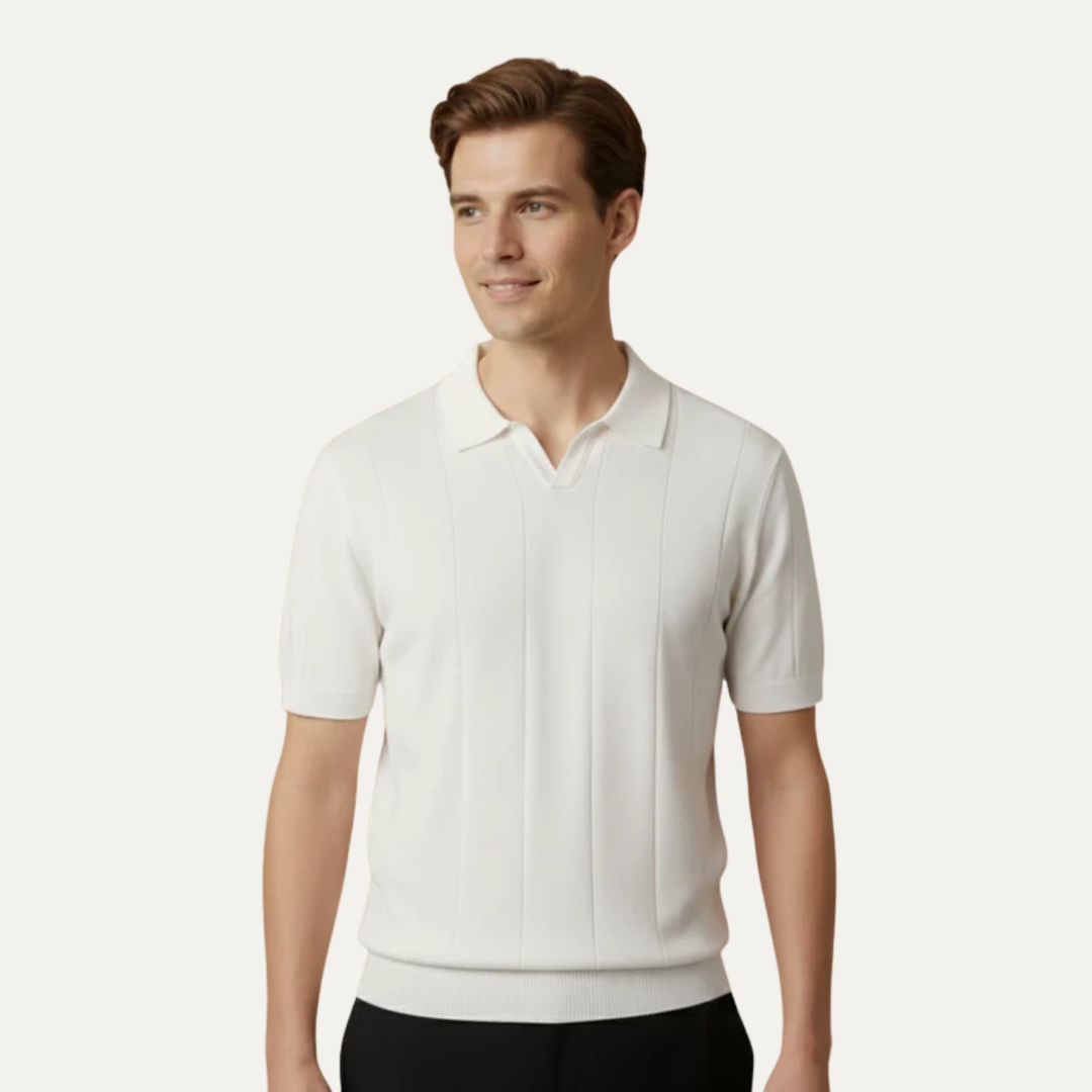 The Sondrio Men’s Short Sleeve Polo Shirt