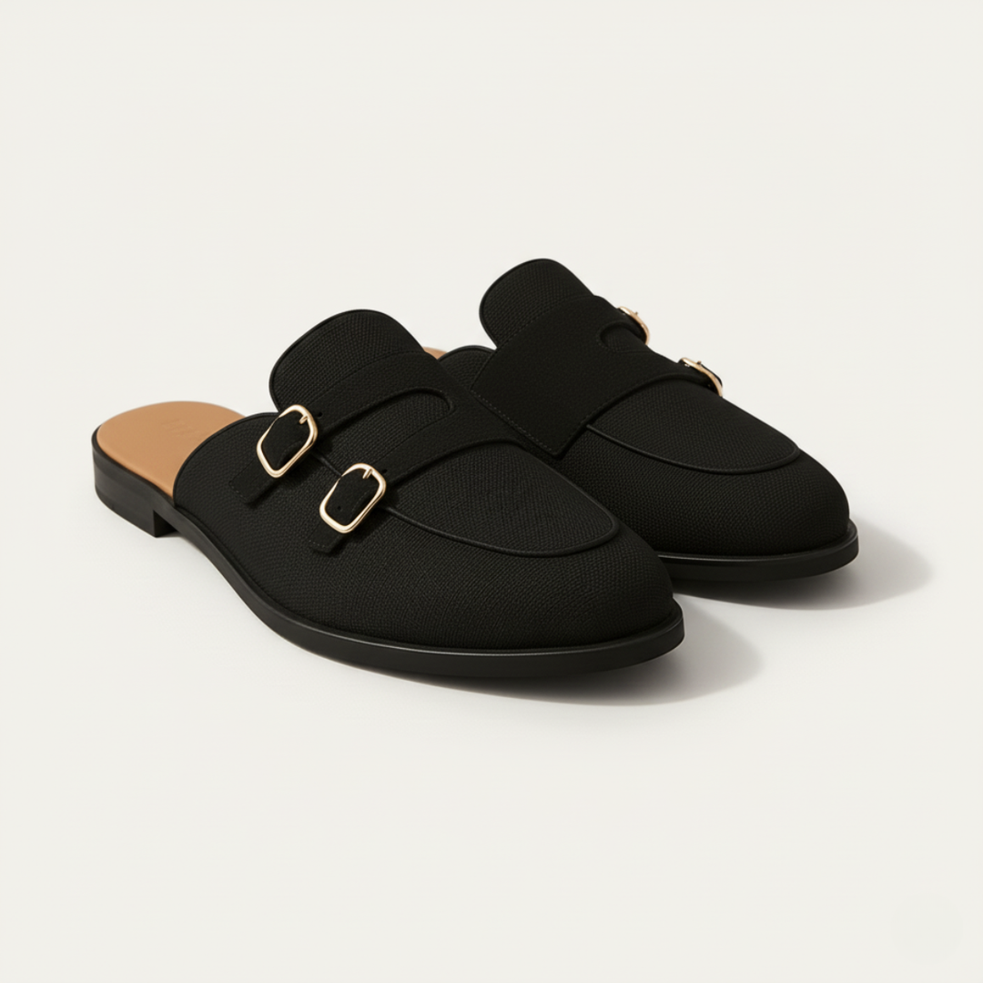 The Henley Mule – Men's Slip On Loafers in Canvas