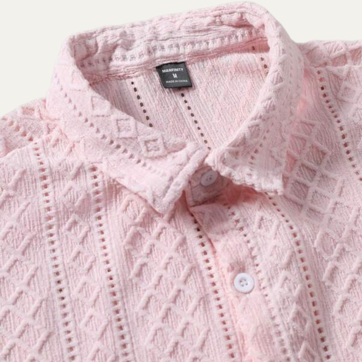 The Foxbrook Men’s Soft Textured Button Up Shirt