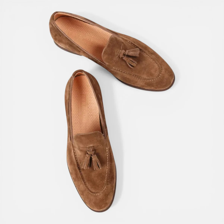The Stratton Men’s Faux Leather Tassel Loafers