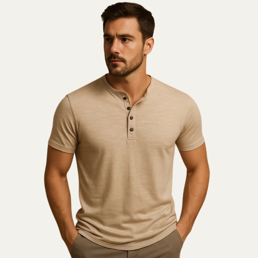 The Peschiera Men's Short Sleeve Polo Top