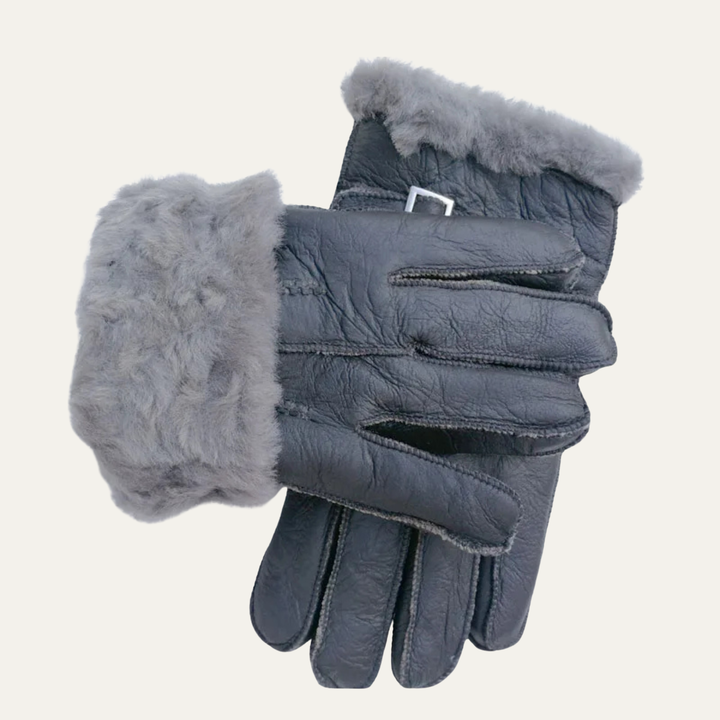Men’s Sheepskin Fur Winter Gloves