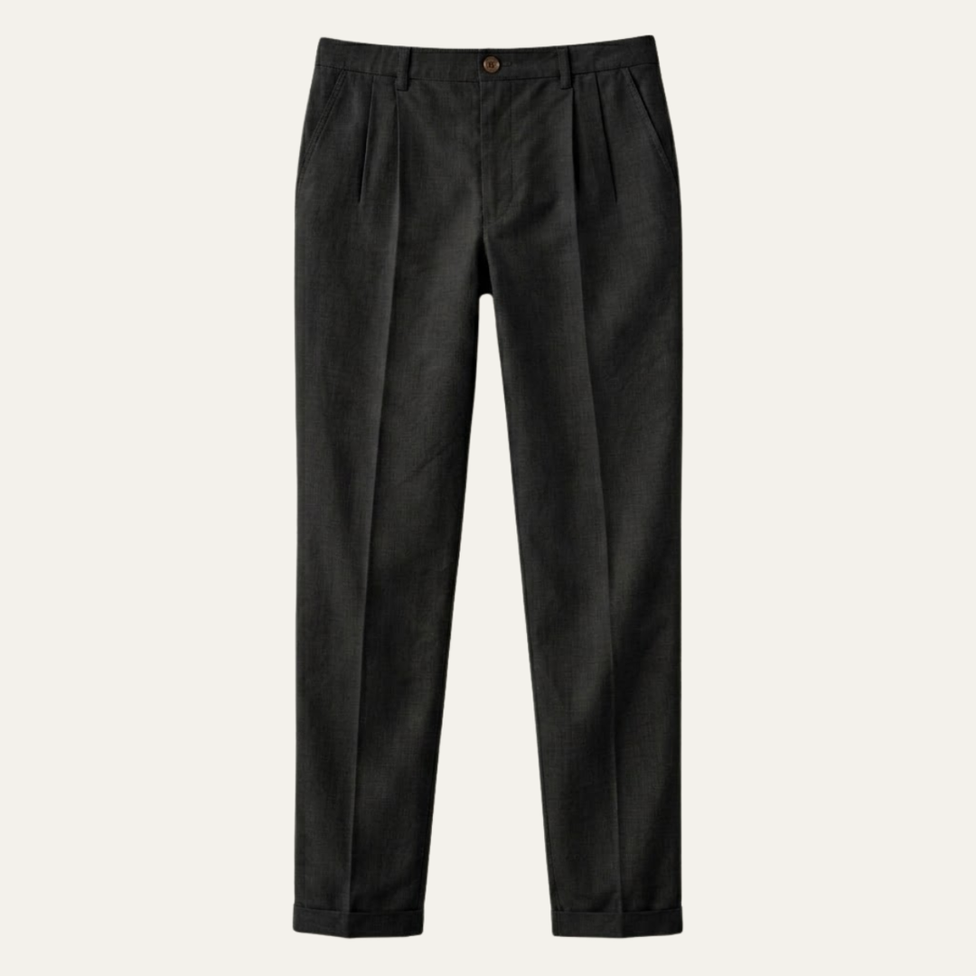 The Windfield Men’s Slim Fit Lightweight Linen Dress Pants