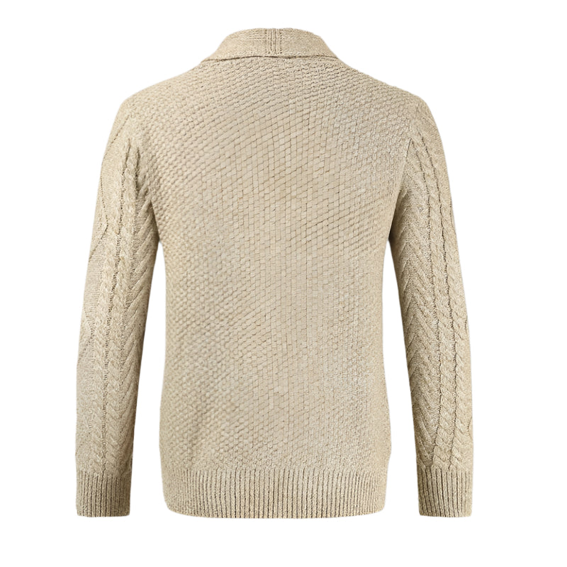 The Winchester 100% Cashmere Cardigan-The British Gentlemen