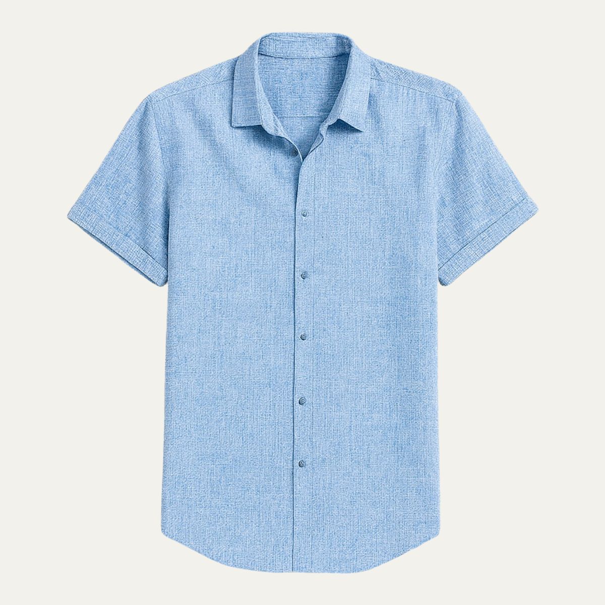 The Monaco Short Sleeve Linen Shirt for Men