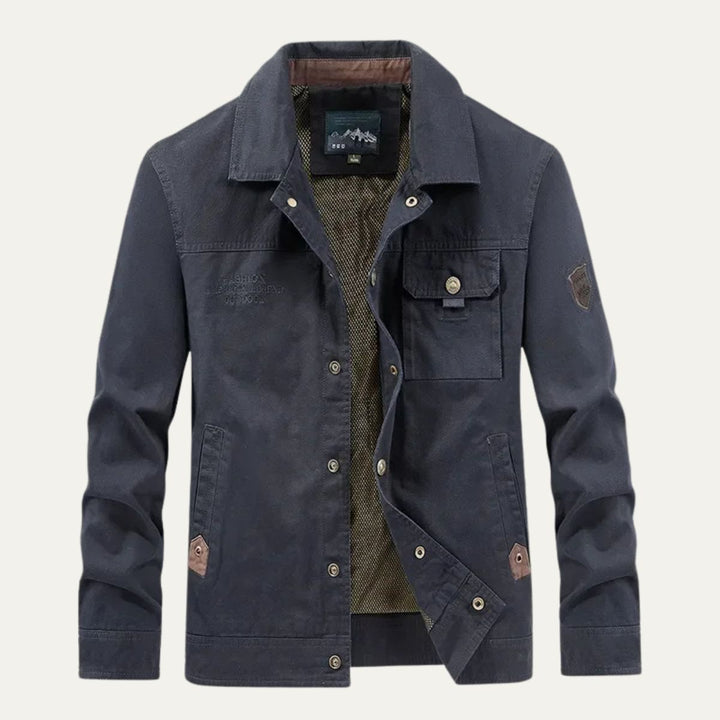 The Ranger Tactical Cargo Jacket for Men — Waterproof & Multi-Pocket Design