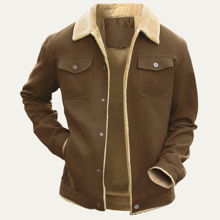 The Carpi Men’s Jacket with Sherpa Collar