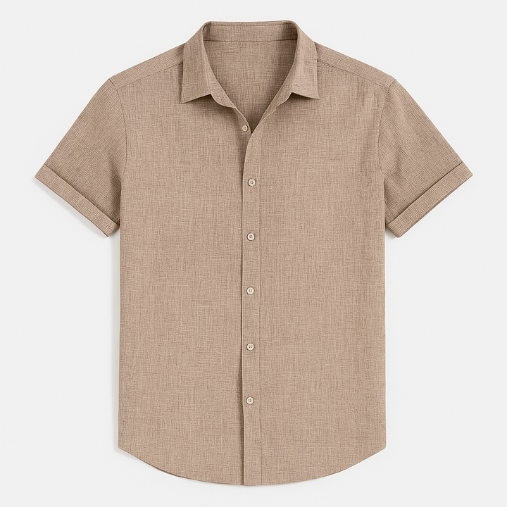 The Westmere Linen Shirt – Short Sleeve Shirt for Men
