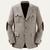 The Cagliari Men’s Elegant Tweed Blazer Jacket with Elbow Patches