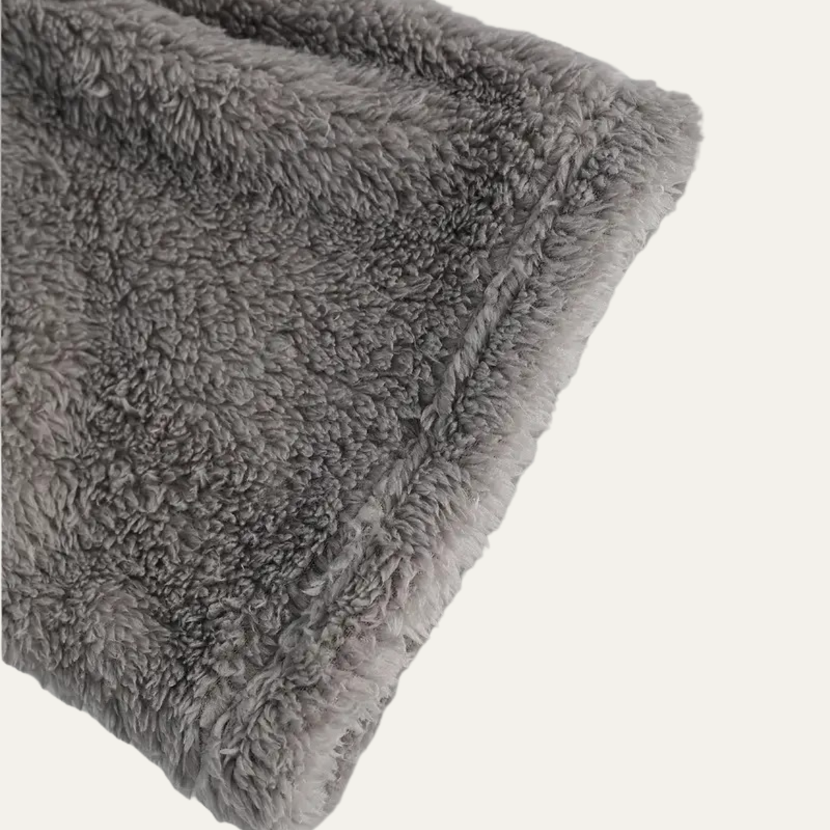 The Hungerford Men's Gray Fleece Hooded Bathrobe with Belt and Pockets