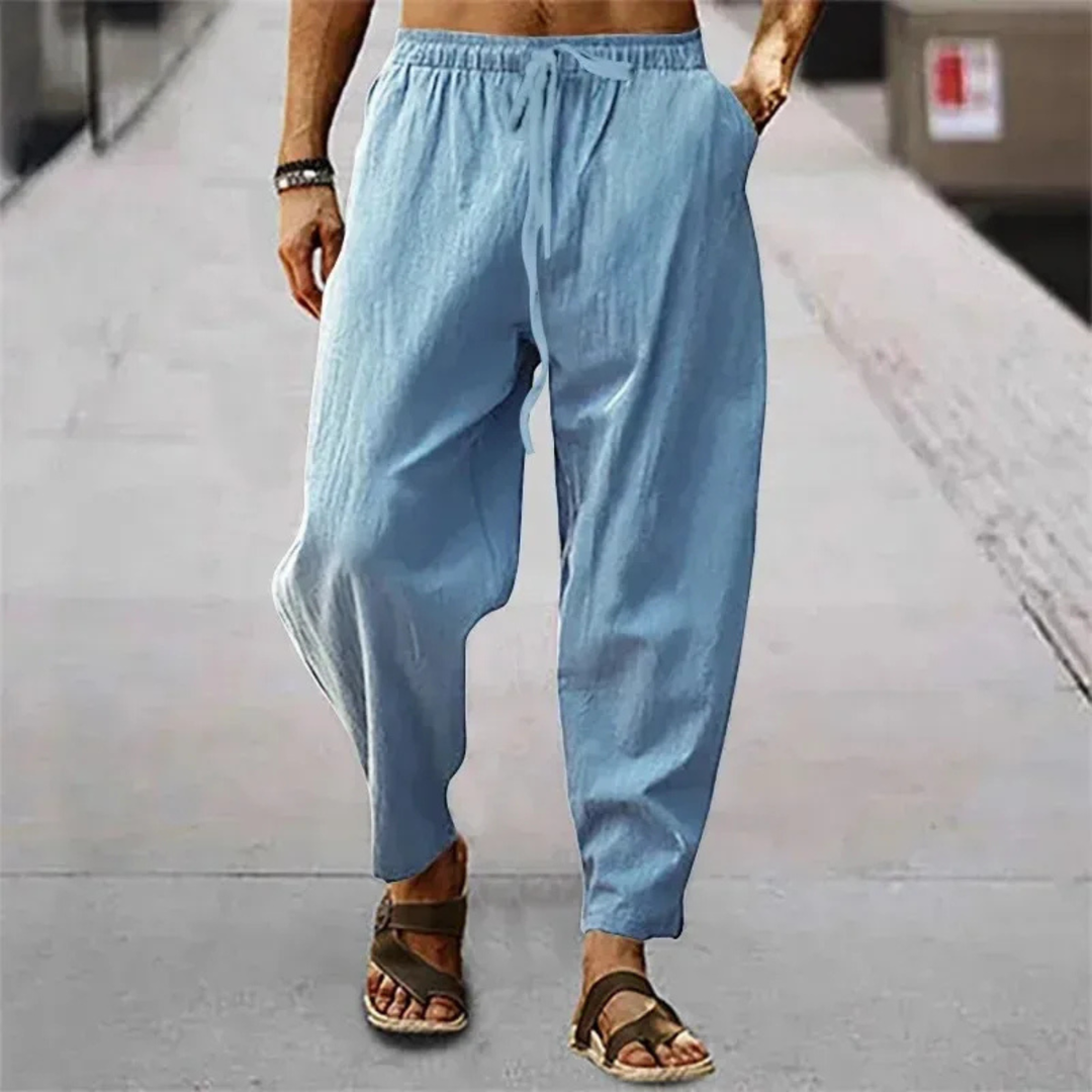 The Faircrest Ridge Men’s Cotton Wide Leg Casual Pants