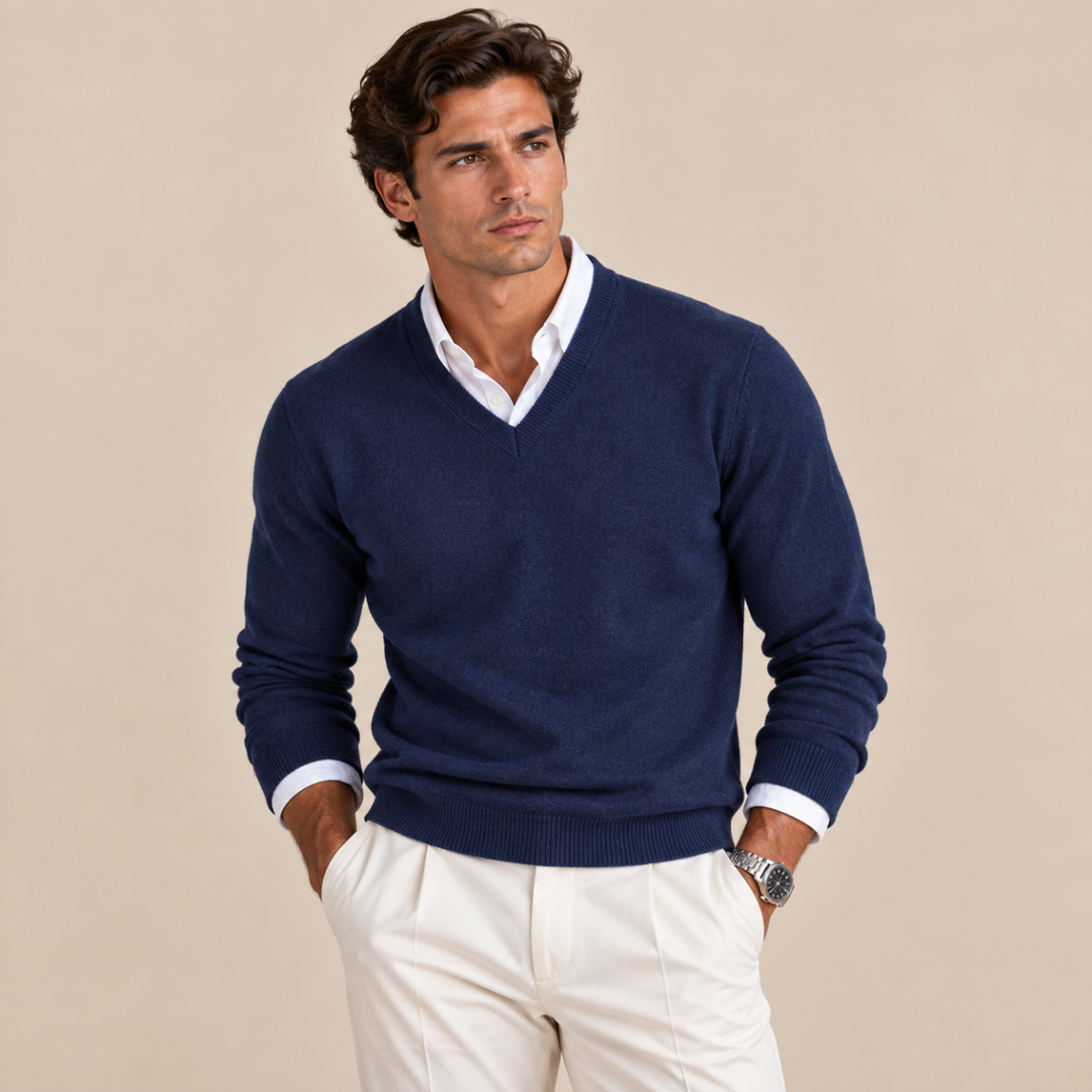 The Cleveland Cashmere Sweater for Men