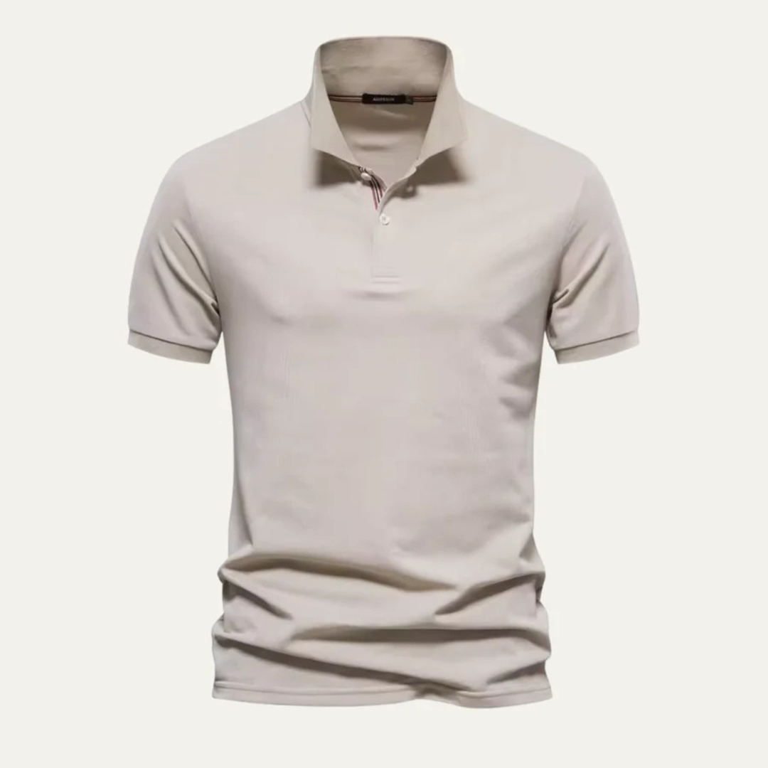 The Elmwood Men’s Cotton Smart Polo Shirt
