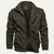 The Sydenham Men’s Windproof Multi-Pocket Military Bomber Jacket