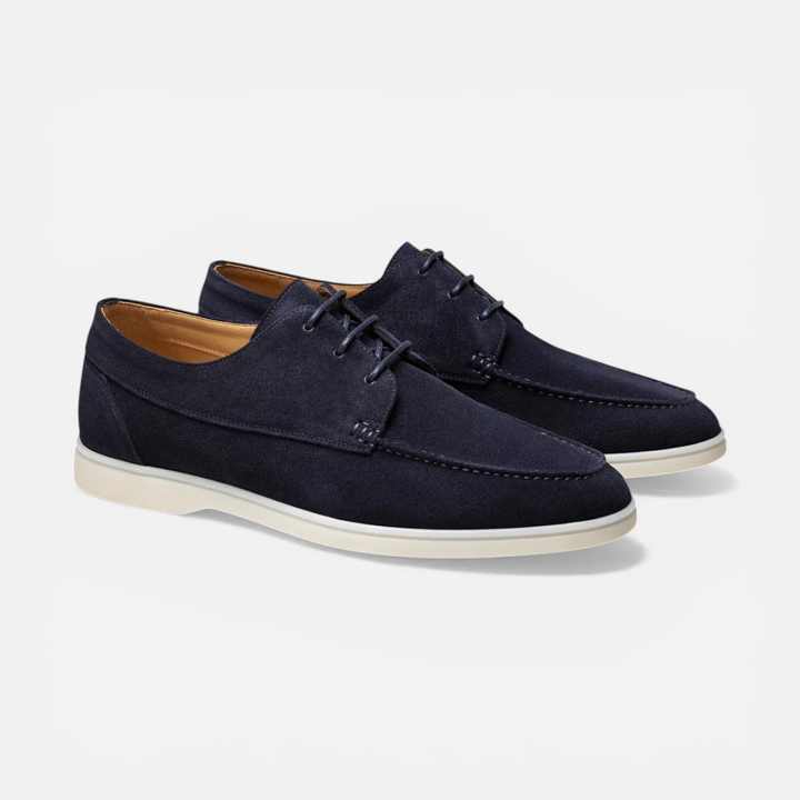 Men's Suede Lace-Up Dress Shoes