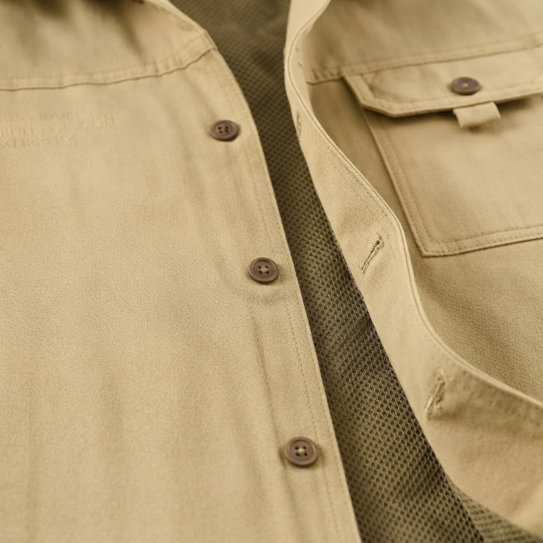 The Ranger Tactical Cargo Jacket for Men — Waterproof & Multi-Pocket Design