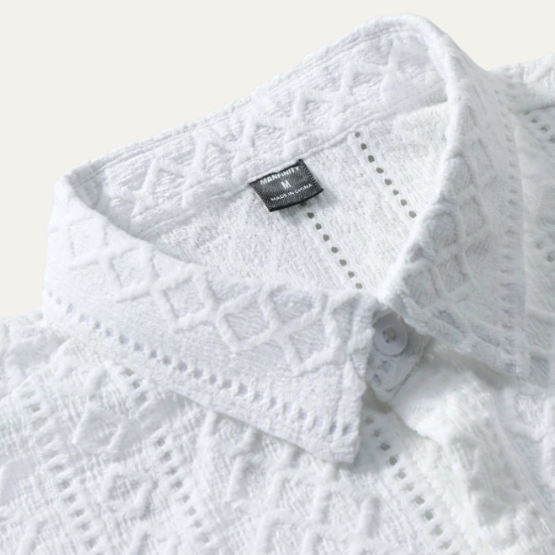 The Ashbury Men’s Smart Knit Summer Shirt