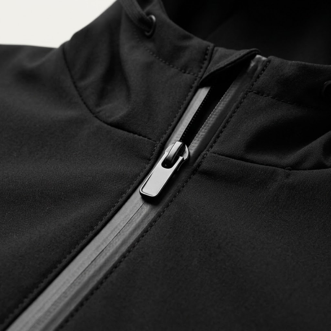 The Monarchs Men's Long Rain Jacket – Waterproof Windproof Hooded Coat