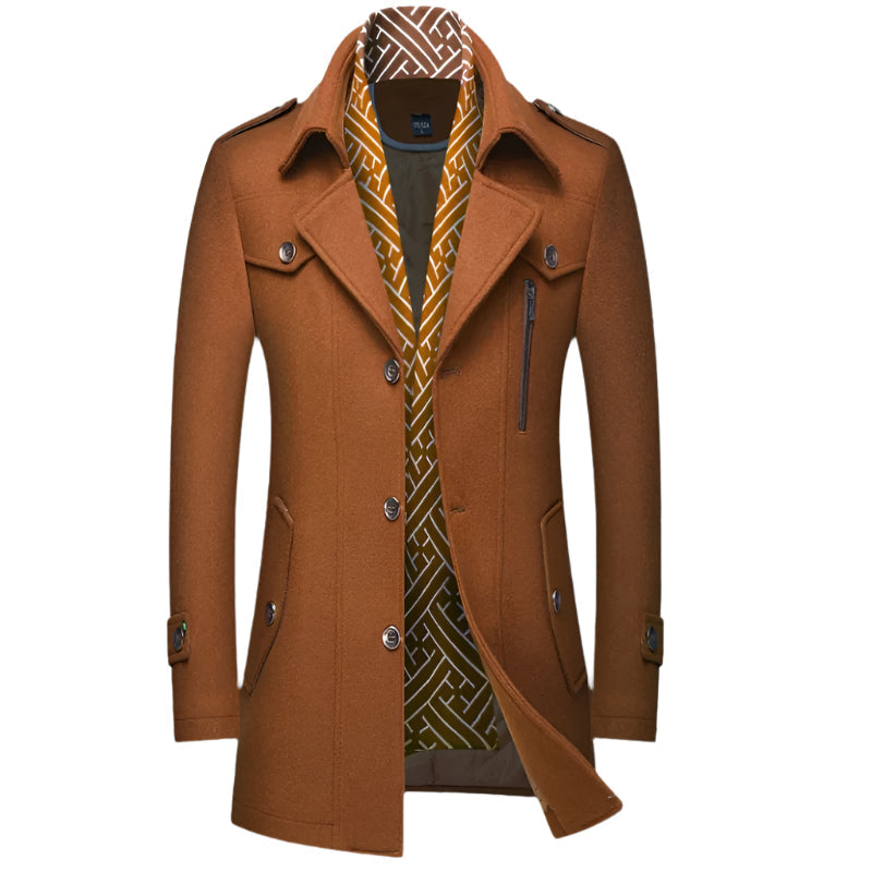 The Belgravia Coat with Tailored Fit-The British Gentlemen