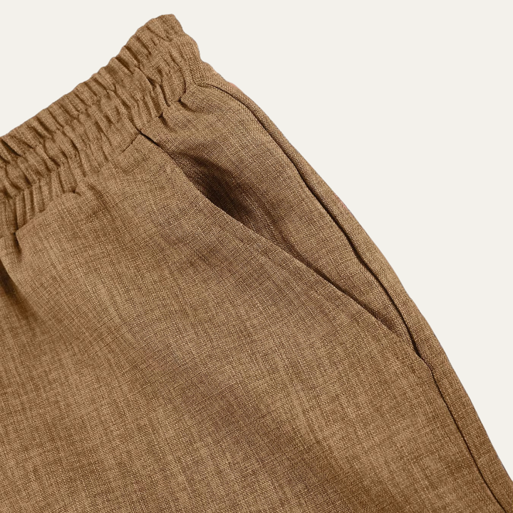 The Sedona Men’s Linen Lounge Matching Set
