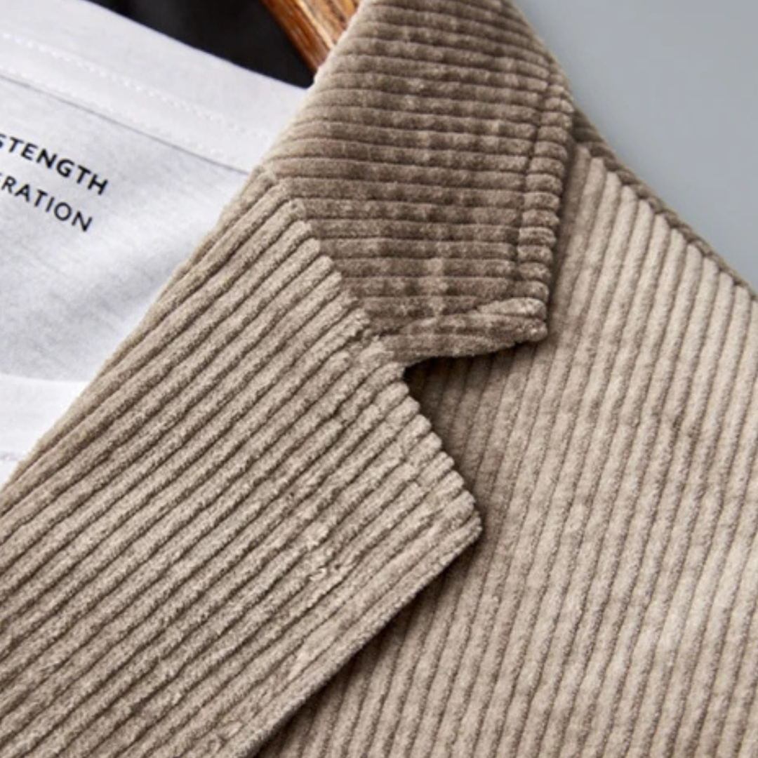 The Ellwood Men’s Casual Corduroy Blazer