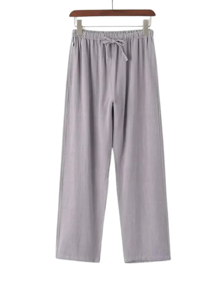 The Hudson Men's Relaxed Fit Linen Drawstring Pants
