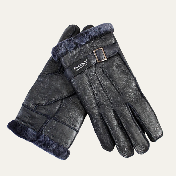 Men’s Sheepskin Fur Winter Gloves