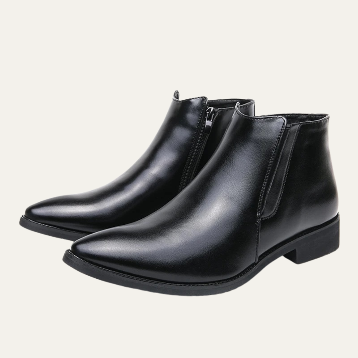 The Panarea Men’s Classic Leather Chelsea Slip On Boots